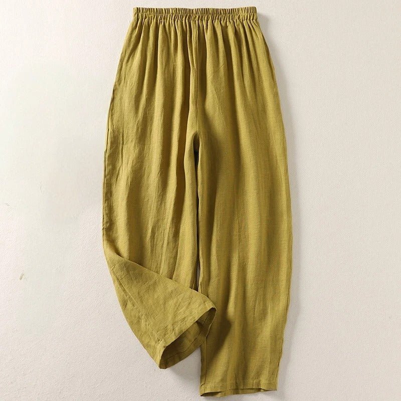 Relaxed Everyday Trousers with Elasticated Waist