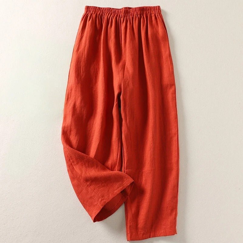 Relaxed Everyday Trousers with Elasticated Waist