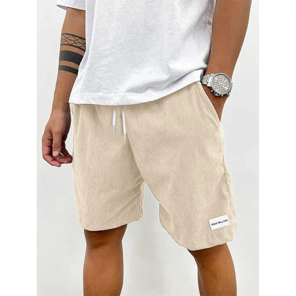 Frederick | Ribbed Casual Shorts