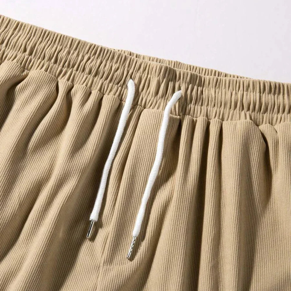 Frederick | Ribbed Casual Shorts