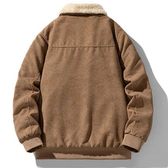 Sebastian Sherpa-Lined Corduroy Jacket