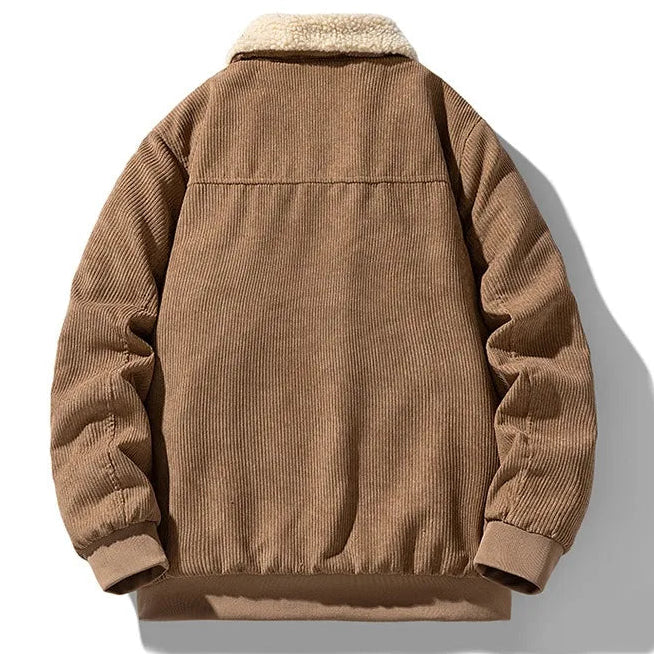 Sebastian Sherpa-Lined Corduroy Jacket