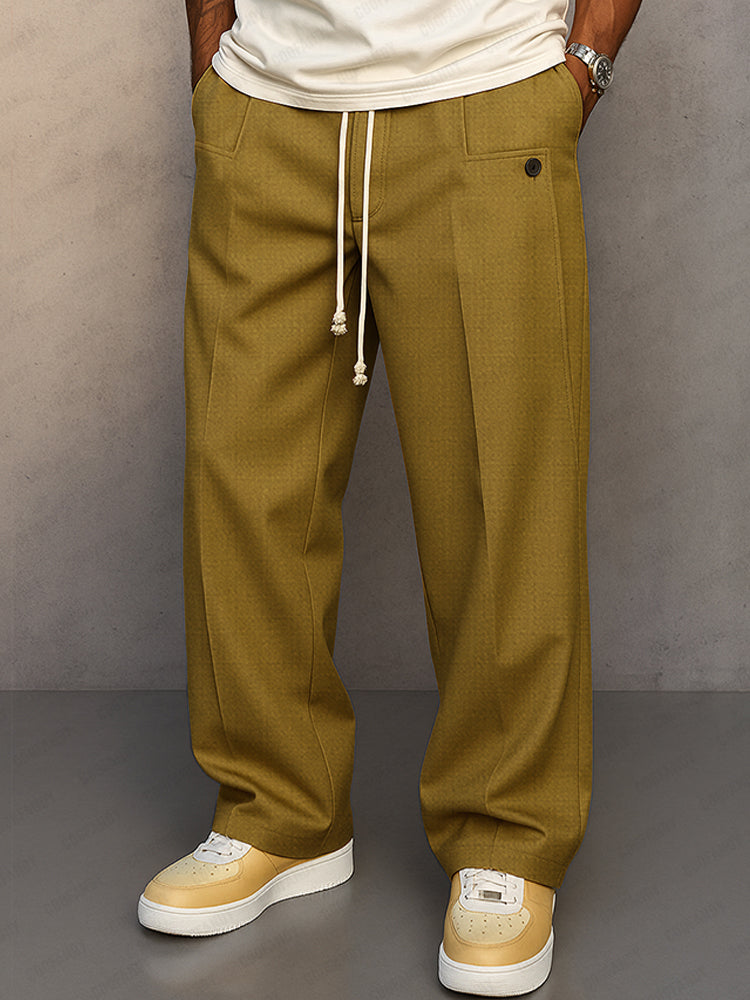 Arthur Relaxed Urban Trousers Khaki