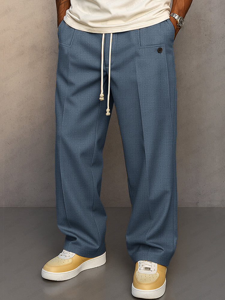 Arthur Relaxed Urban Trousers Blue