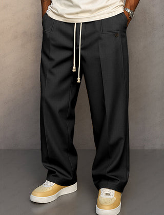 Arthur Relaxed Urban Trousers Black