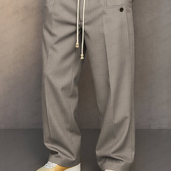 Arthur Relaxed Urban Trousers Light Grey