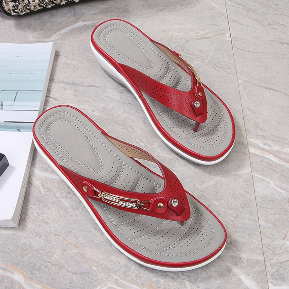 Daphne | Soft Cushion Slip-On Sandals
