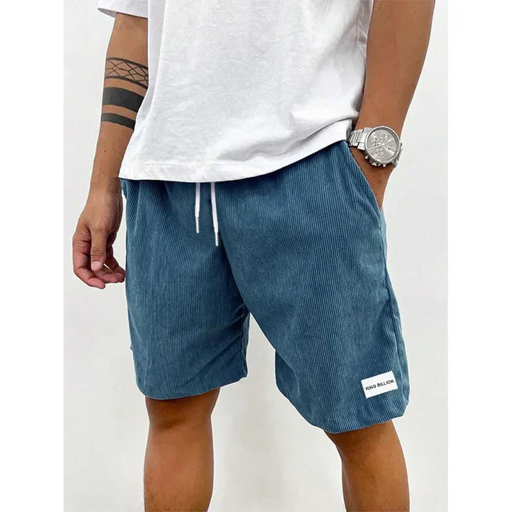 Frederick | Ribbed Casual Shorts