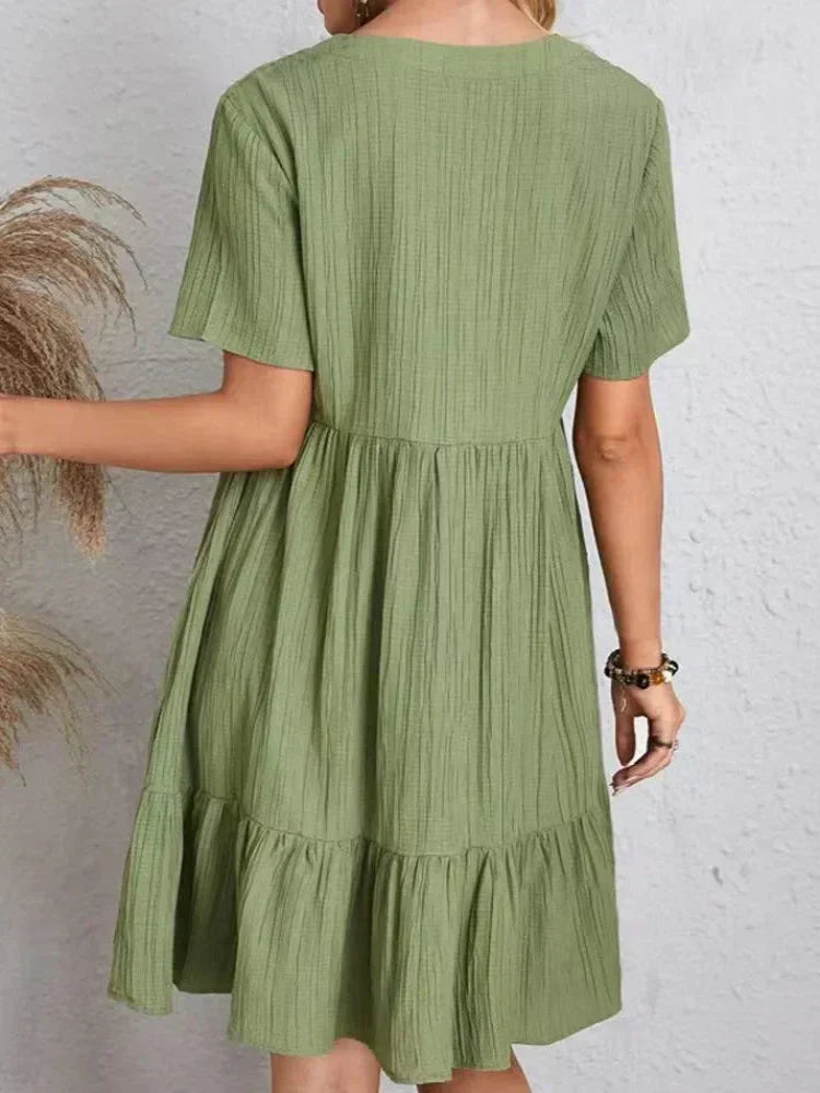 Cynthia Flattering Tummy-Control Midi Dress