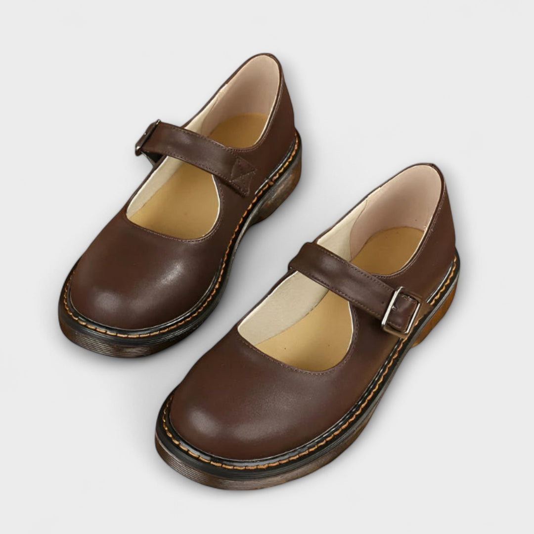 Beatrice | Mary Jane Shoes with Buckle Strap
