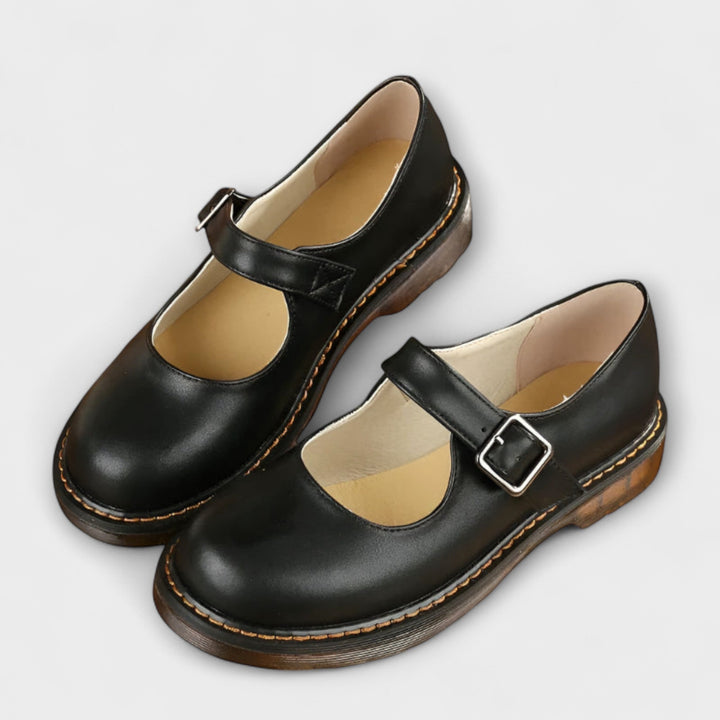 Beatrice | Mary Jane Shoes with Buckle Strap
