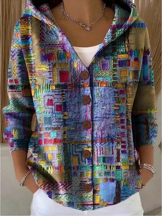 Susan | Artistic Warm Long Cardigan