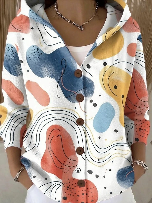 Susan | Artistic Warm Long Cardigan