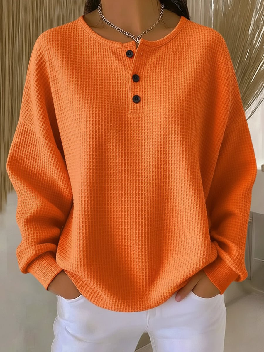 The Waffle Henley Sweatshirt