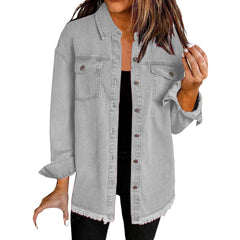 Winifred | Oversized Signature Jacket - Grey