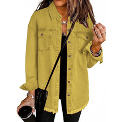 Winifred | Oversized Signature Jacket - Yellow