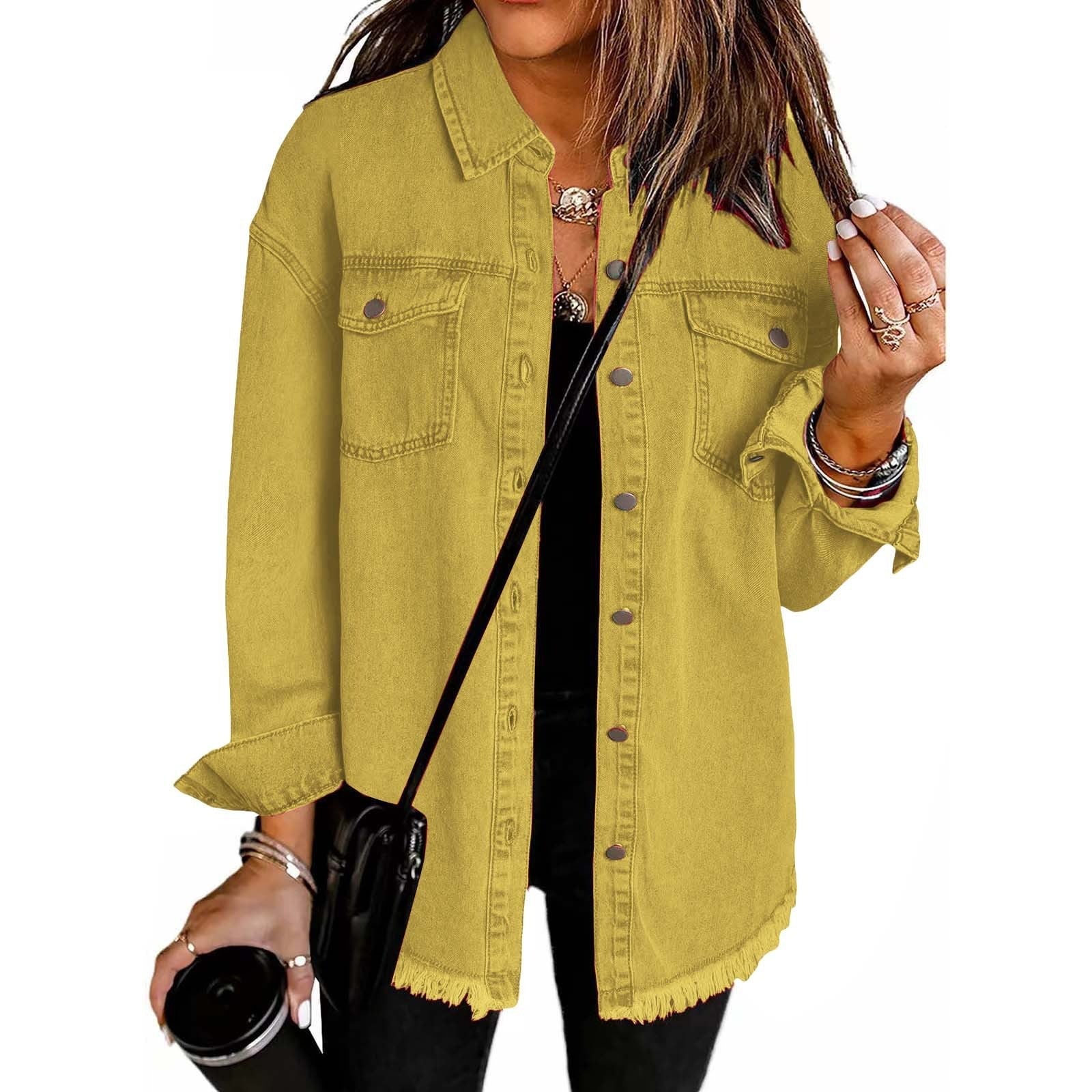 Winifred | Oversized Signature Jacket - Yellow