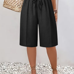 Harriet Elegant Comfort Shorts Black
