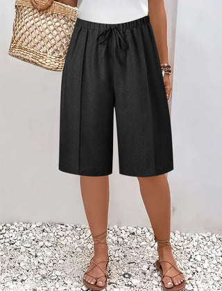 Harriet Elegant Comfort Shorts Black