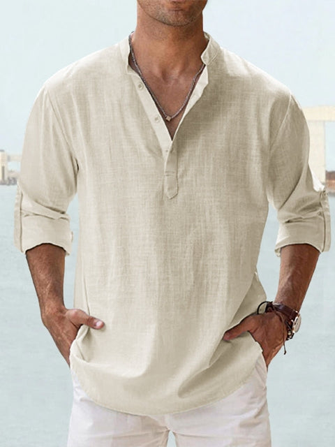 Leonard | Casual Linen Oversized Shirt