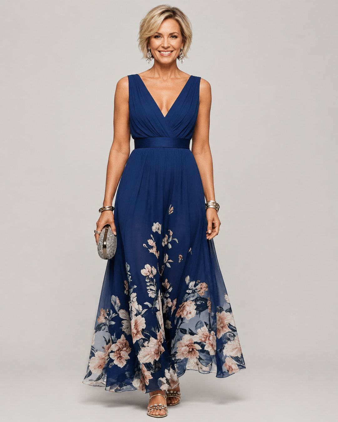 Lilian | Sleeveless A-Line Maxi Dress