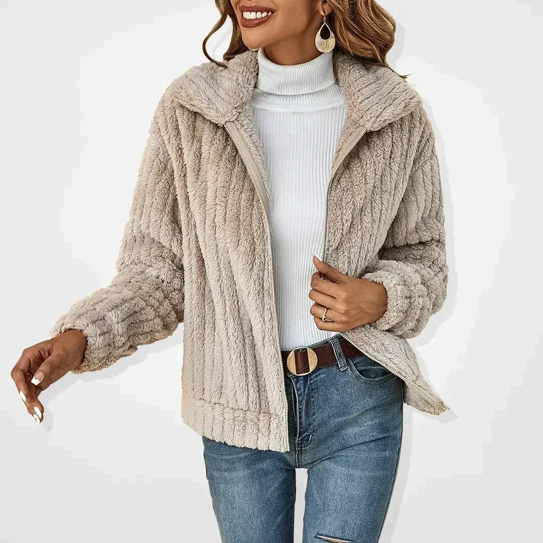 Women's Cosy Textured Jacket
