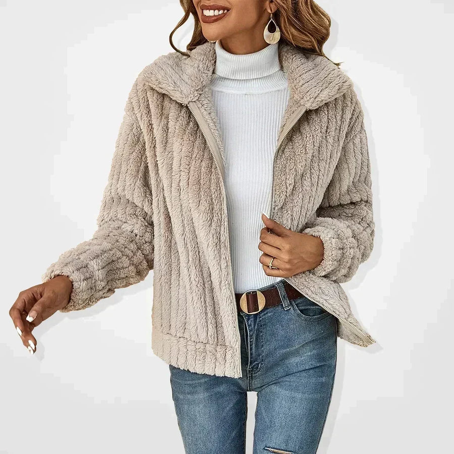 Women's Cosy Textured Jacket