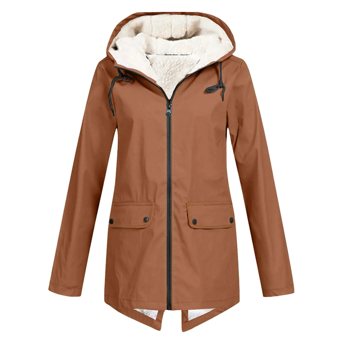 Women's Cosy Waterproof Jacket with Fleece Lining