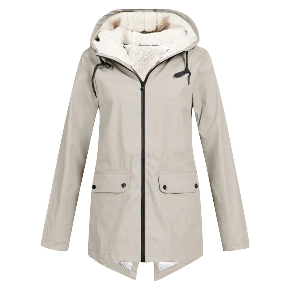 Women's Cosy Waterproof Jacket with Fleece Lining
