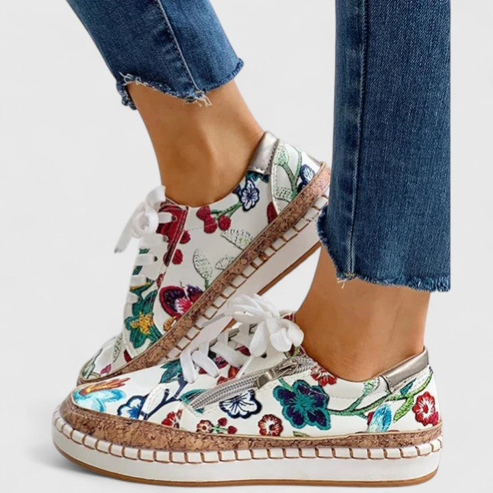 Enid Orthopedic Slip-On Shoes - Bella Flora