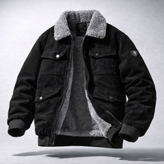 Sebastian Sherpa-Lined Corduroy Jacket