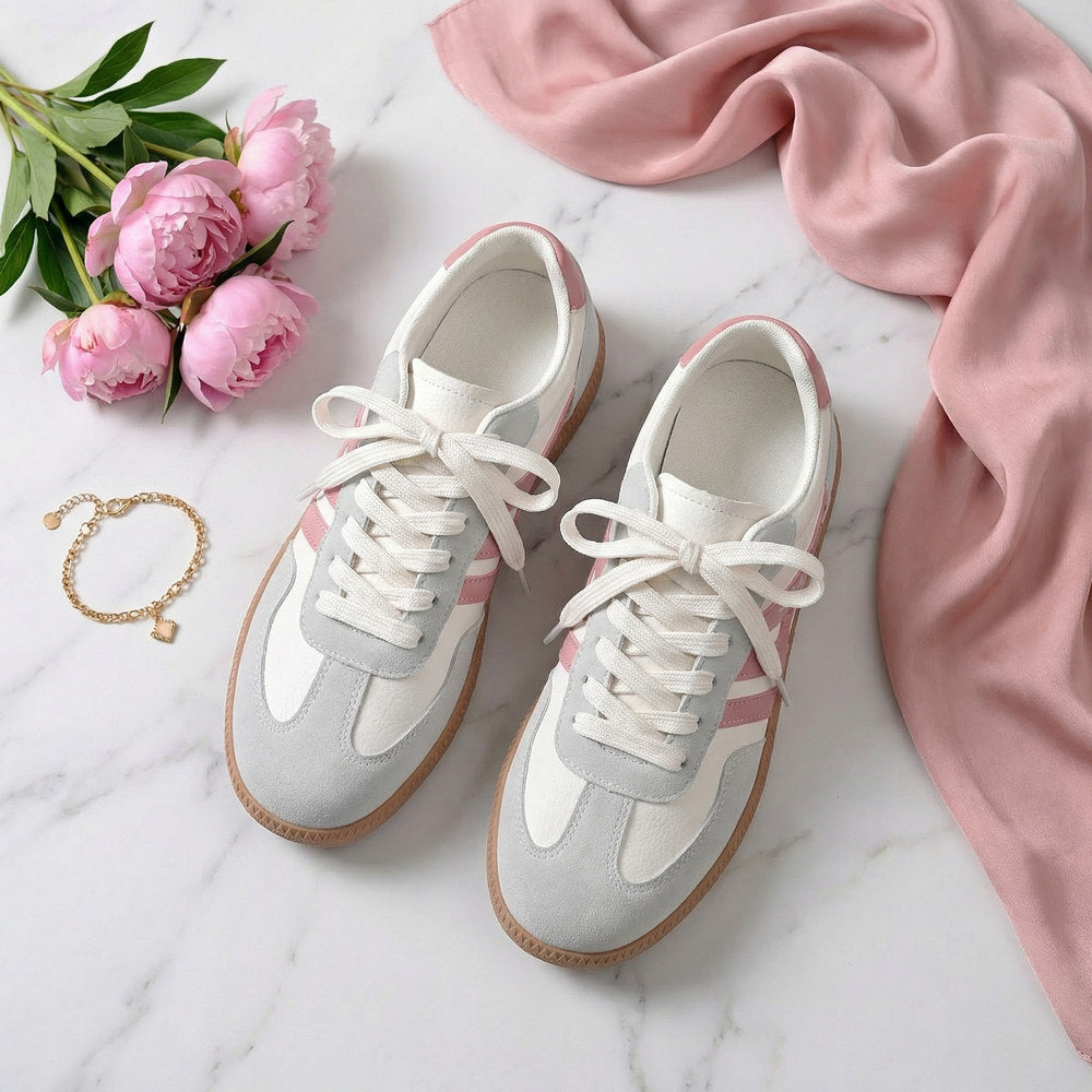 Judith | Retro Stripe Trainers