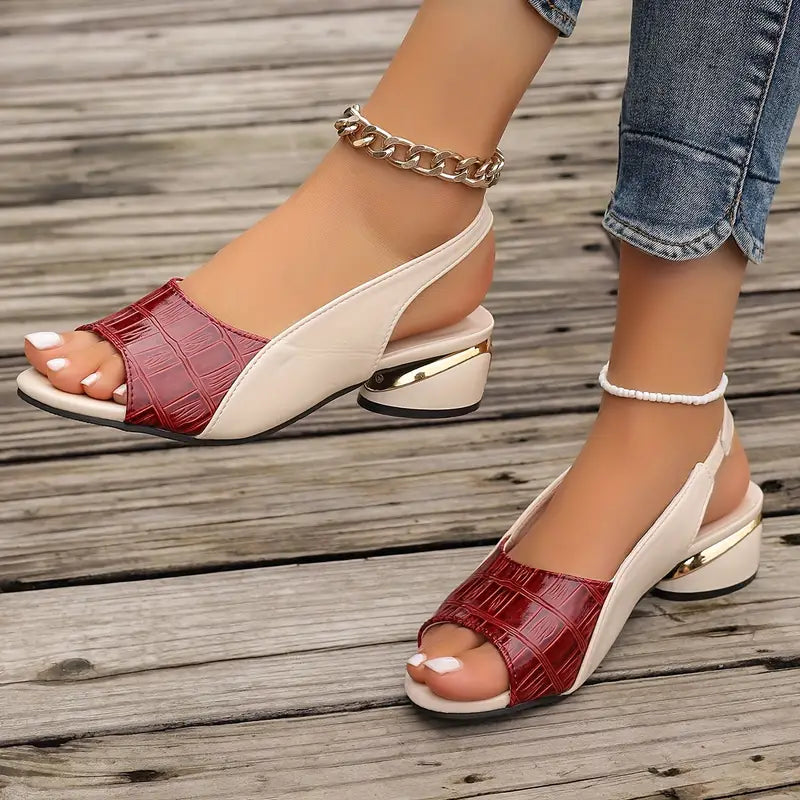 Dorothy Block-Heel Sandal