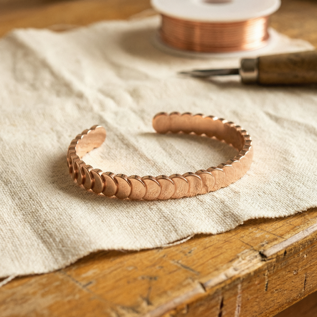 Octavia | Copper Bracelet