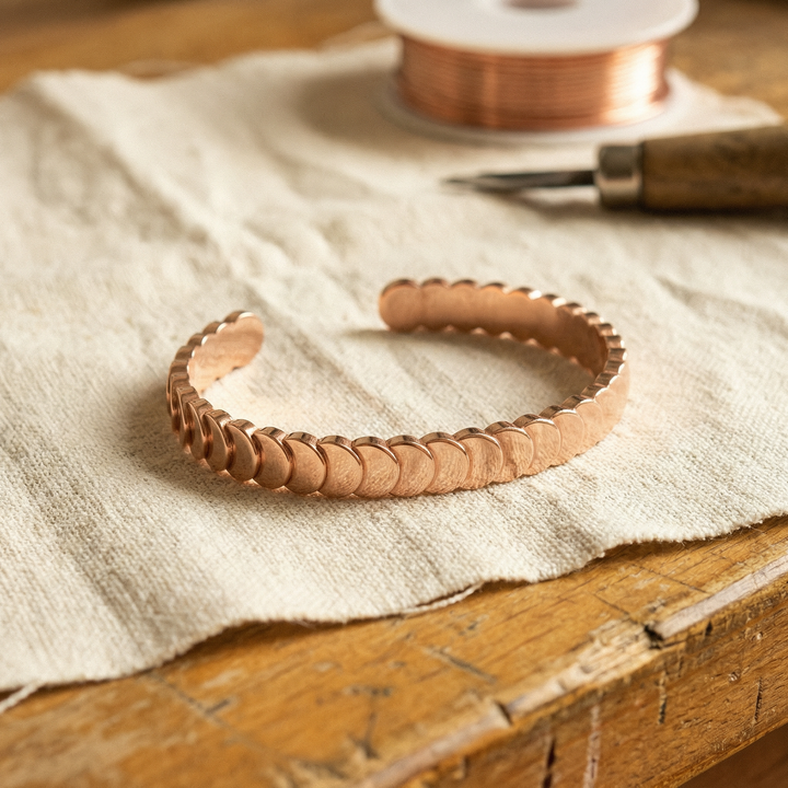 Octavia | Copper Bracelet