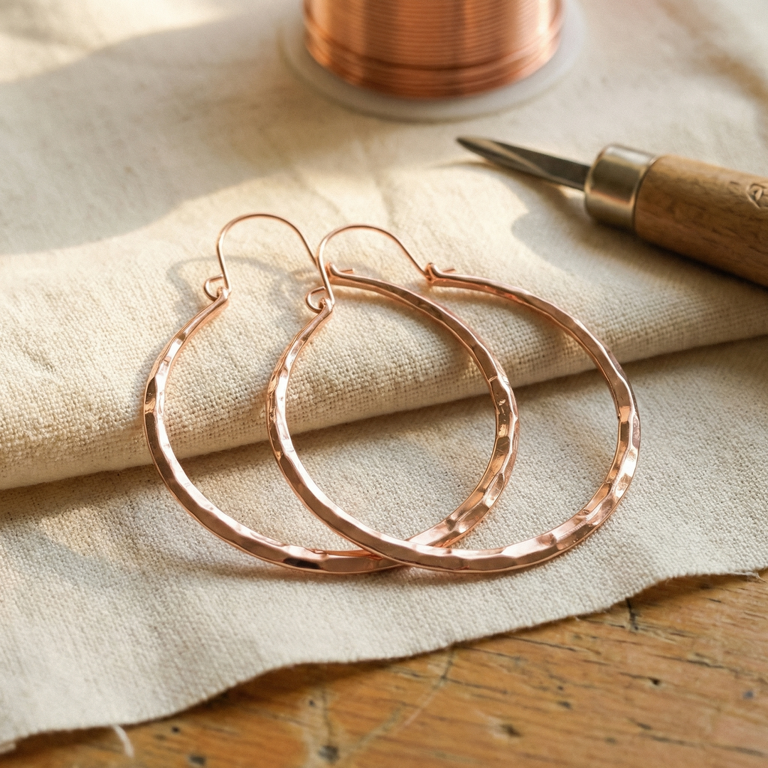 Tabitha | Copper Earrings