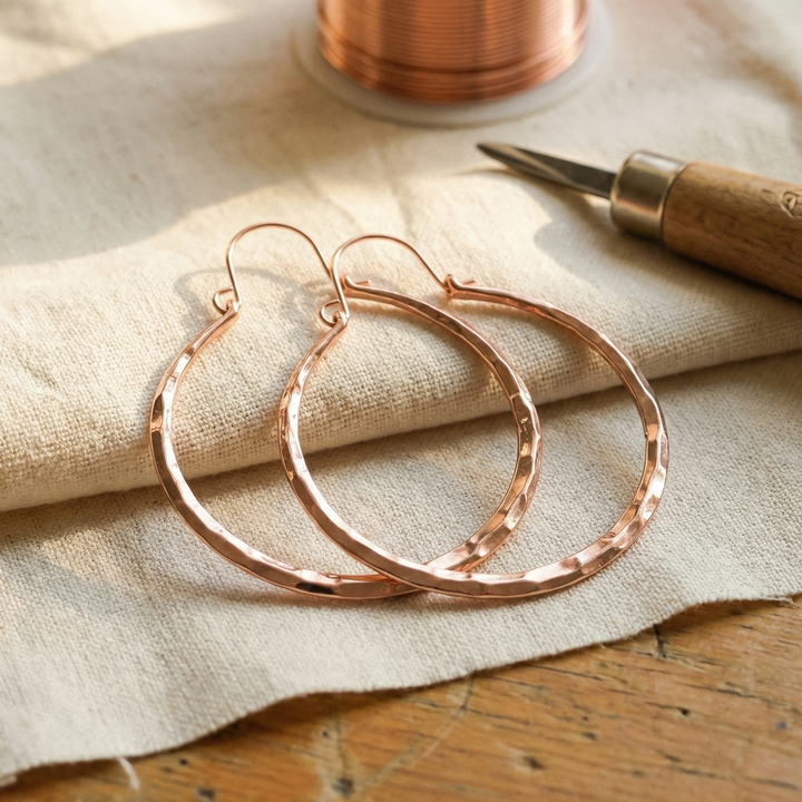 Tabitha | Copper Earrings