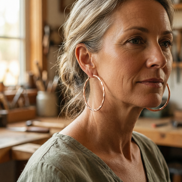 Tabitha | Copper Earrings