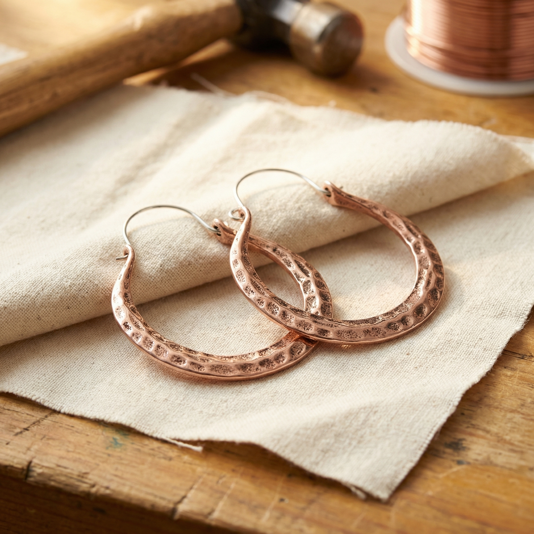 Katharine | Copper Earrings