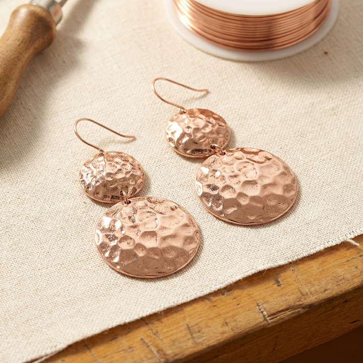 Primrose | Copper Earrings