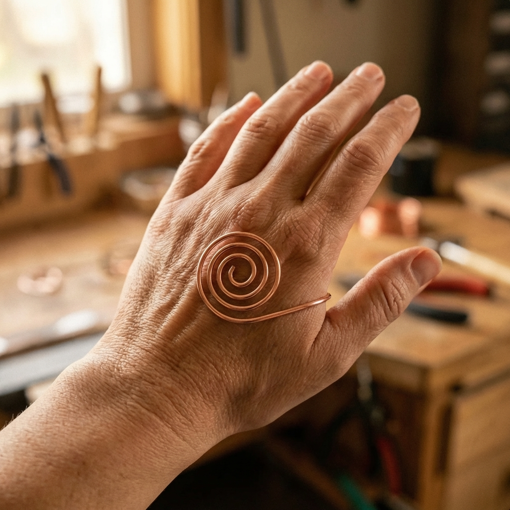 Juliet | Copper Hand Spiral