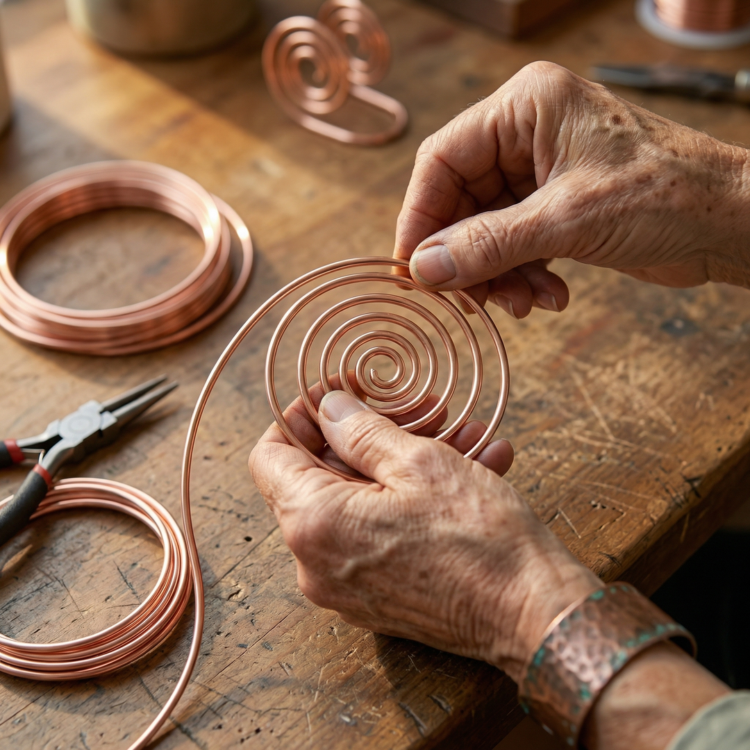 Juliet | Copper Hand Spiral