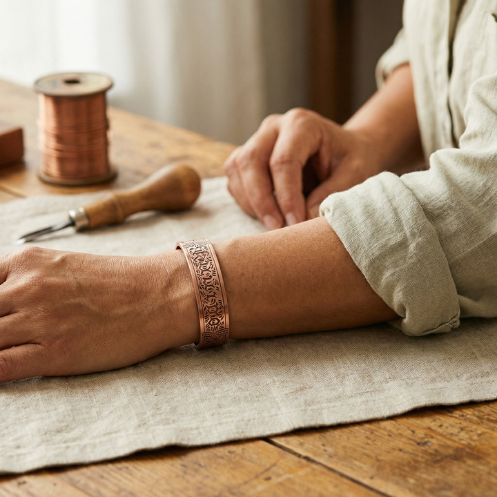 Agatha | Copper Bracelet