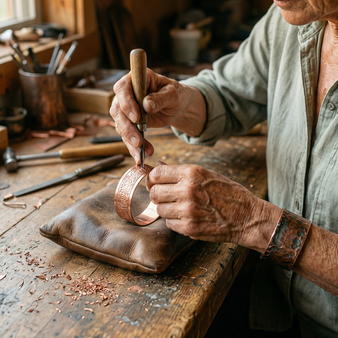 Agatha | Copper Bracelet