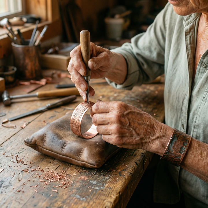 Agatha | Copper Bracelet