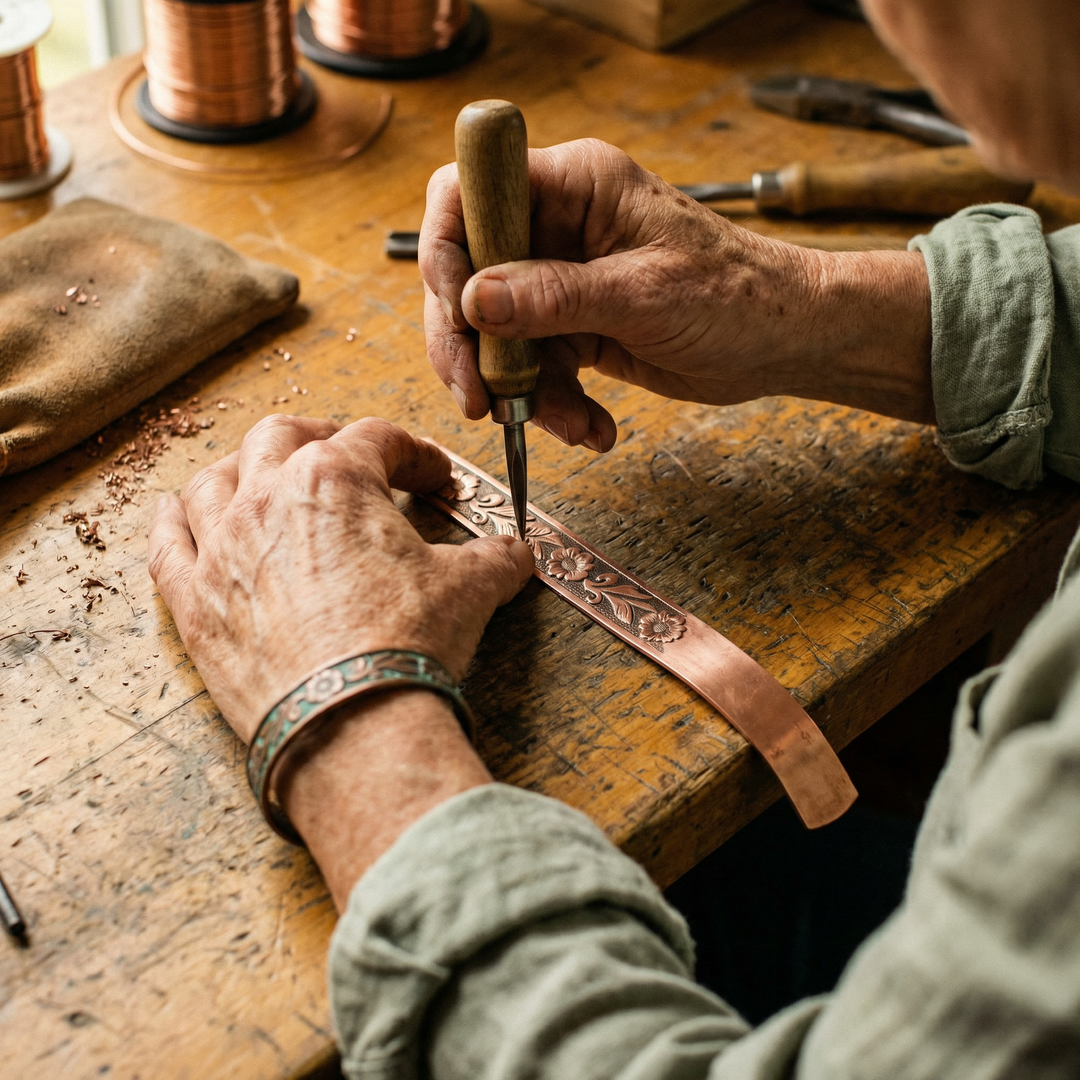 Mary | Copper Bracelet