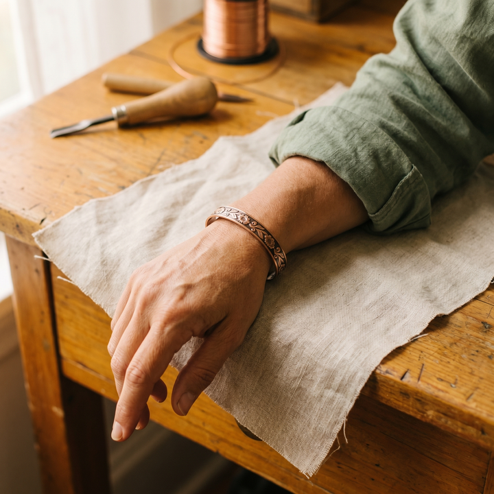 Mary | Copper Bracelet