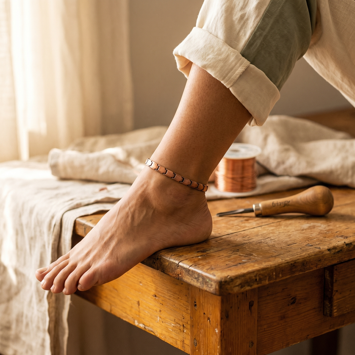 Winifred | Copper Anklet
