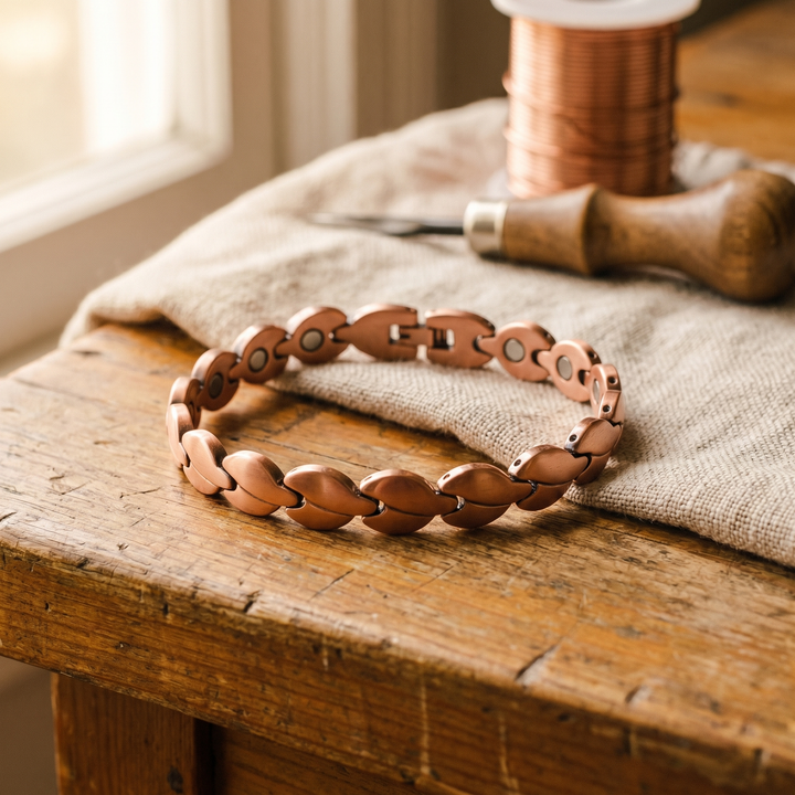 Georgiana | Copper Anklet