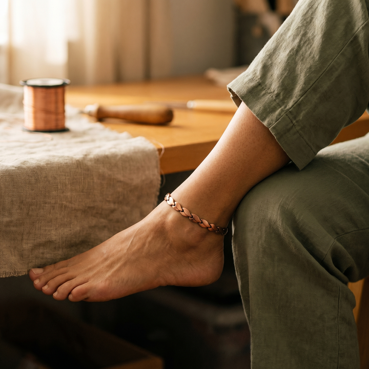 Georgiana | Copper Anklet